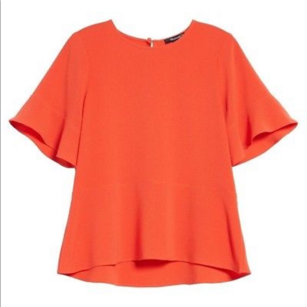 Madewell Flare Hem Top Large